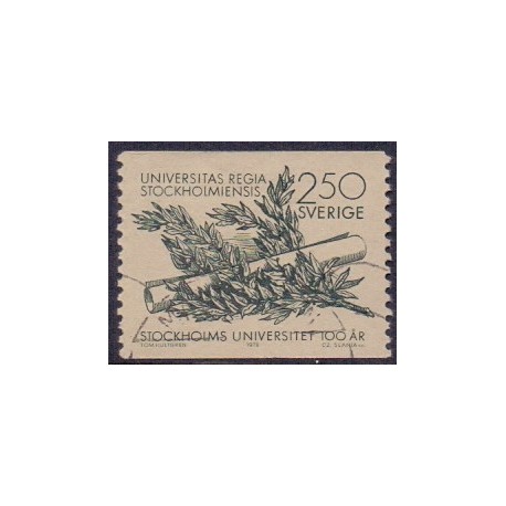 Sverige. 1978. Stockholm Universitet, 250 Øre. AFA nr. 1028 **   postfrisk stemplet FDC st,