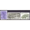 Sverige. 1979. Brugsudgave. Dyr. 60-80 Øre. AFA nr. 1080-82 **    postfrisk stemplet FDC st,