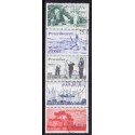 Sverige. 1977. Turistudgave i 5-stribe. AFA nr. 992-96 **      postfrisk stemplet FDC st,
