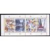 Sverige. 1986. Stockholmia. AFA nr. 1379-82 postfrisk miniark  Stemplet hæfte FDC parstykkke SWEDEN **/o