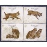 Portugal. 1988. Dyr. i 4-blok AFA nr. 1735-38 **
