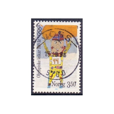Norge. 1996. Olympiske lege AFA nr. 1204. Luksus stemplet