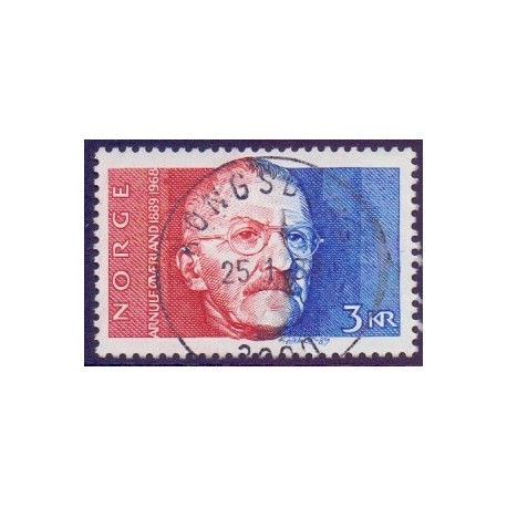 Norge. 1989. Arnulf Øverland. AFA nr. 1029. Luksus stemplet