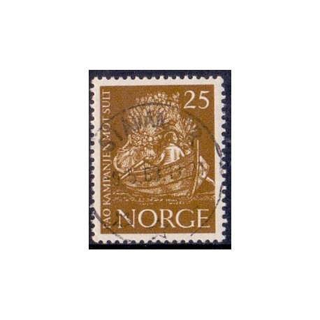 Norge. 1963. FAO. AFA nr. 504 Luksus stemplet