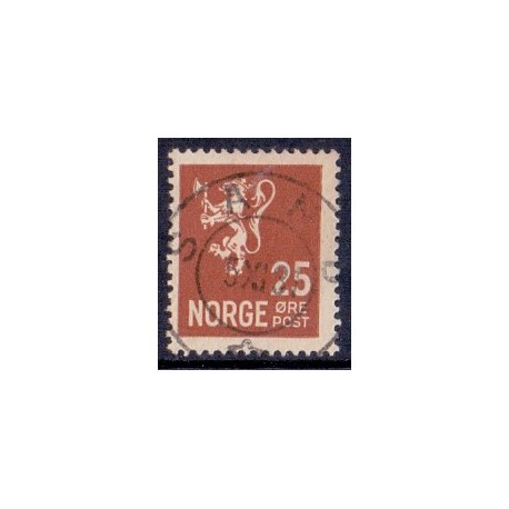 Norge. 1937. Løve. AFA nr. 186 Luksus stemplet