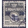 Færøerne 1940-41 Færøprovisorier 20 20/1 Øre stemplet