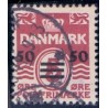 Færøerne 1941 Færøprovisorier 50/5 Øre AFA nr. 5B stemplet