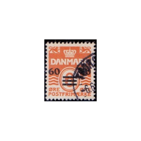 Færøerne 1941 Færøprovisorier 60/6 Øre AFA nr. 6B postfrisk