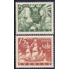 Sverige. 1938, Delaware 5-15 Øre, tk. alle sider. AFA nr. 250B-51B **     postfrisk stemplet FDC st,