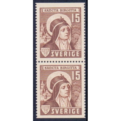 Sverige. 1941. Skt. Birgitta. AFA nr 294Co & 294Cn **   postfrisk stemplet FDC st,