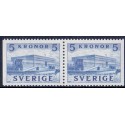 Sverige. 1941. Stokholm slot 5 Kr. 3 sider, AFA nr. 291Cv/Ch **   postfrisk stemplet FDC st,