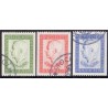 Sverige. 1952. Kong Gustaf VI 10-40+10 Øre, AFA nr. 382-84 **  postfrisk stemplet FDC st,