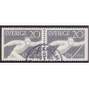 Sverige. 1954. Ski verdensmesterskaber, AFA nr. 394Cv & 394Ch  **  postfrisk stemplet FDC st,