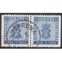 Sverige. 1955. Svenske frimærker 100 år, AFA nr. 408Cv & 408Ch **   postfrisk stemplet FDC st,