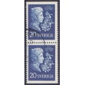 Sverige. 1955. P. D. A. Atterbom AFA nr. 417Co & 417Cn **   postfrisk stemplet FDC st,