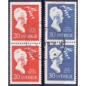 Sverige. 1958. Selma Lagerlöfs. AFA nr. 449Co-450Cn ** (2)      postfrisk stemplet FDC st,