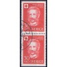 Sverige. 1959. Røde Kors Henri Dunant. AFA nr. 454Co & 454Cn **    postfrisk stemplet FDC st,