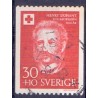 Sverige. 1959. Røde Kors Henri Dunant. 30+10 Øre. AFA nr. 454 **    postfrisk stemplet FDC st,