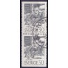 Sverige. 1960. Anders Zorn fødsel AFA, Lodret par. 461Co/Cn **  postfrisk stemplet FDC st,