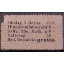 Herberg for Hjemløse, Dr. Tvergade 54, 6 Øres værdimærke