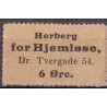 Herberg for Hjemløse, Dr. Tvergade 54, 6 Øres værdimærke