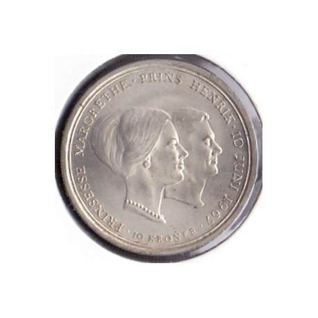 Prinsesse Margrethes bryllup. 10 kr. 1967