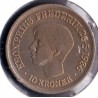 Kronprins Frederik 18 års-fødselsdag. Glat kant 10 kr. 1986