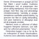 Skibsmønter 20 kr. Fiskekutter, fra 2012, i kvalitet proof.