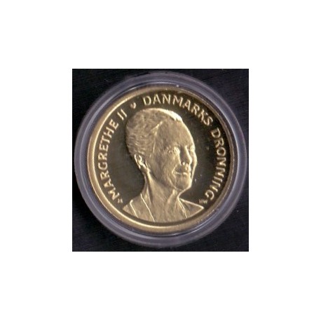 Margrethe II 75-års fødselsdag. 20 kr. 2015 PROOFMØNT