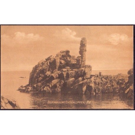 Bornholm. Lyseklippen, ubrugt (Kollings 23)