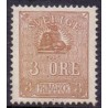 Sverige. 1862. Løvetegning 3 Øre, AFA nr. 14 **, postfrisk stemplet FDC st,