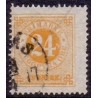 Sverige. 1872. Ringtype 24 Øre. AFA nr. 23 **, postfrisk stemplet FDC st,