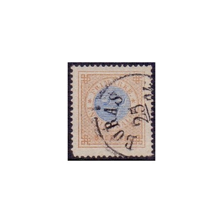 Sverige. 1872. Ringtype 1 Riksdaler. AFA nr. 26 ** postfrisk stemplet FDC st,