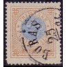 Sverige. 1872. Ringtype 1 Riksdaler. AFA nr. 26 ** postfrisk stemplet FDC st,