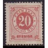 Sverige. 1877. Ringtype 20 Øre.  AFA nr. 22B * postfrisk stemplet FDC st,