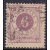 Sverige. 1886. Ringtype (med posthorn) 6 Øre, AFA nr 33 **   postfrisk stemplet FDC st,