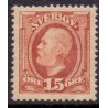Sverige. 1896-1903. Kong Oscar, 15 Øre, AFA nr. 51 **  postfrisk stemplet FDC st,