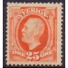 Sverige. 1896-1903. Kong Oscar, 25 Øre, AFA nr. 52 **  postfrisk stemplet FDC st,