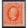 Sverige. 1911. Kong Oscar 25 Øre. AFA nr. 56 ** postfrisk stemplet FDC st,