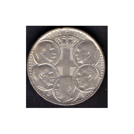 Grækenland-Greece. 30 Drachmai, 1964, Constantine og Anne-Maries bryllup KM 87