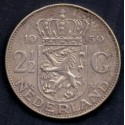 Holland-Nederlande. 2½ Gulden - Juliana 1959 KM185
