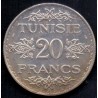 Tunisien-Tunisie. 20 francs ١٣٠٣ (1934)
