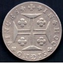 Portugal.  Joannes IV 400 reis 1814 KM 331