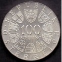 Østrig-Austria. 100 Schilling, 1977, Kremsmünster Monastery, Sølv (0,640) 23.93 g