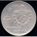Cuba. Un Peso 1935. KM22. Ag.