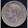 Spanien - Spain. 5 PESETAS 1898 ALFONSO XIII KM707 Ag,