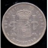Spanien - Spain. 5 PESETAS 1898 ALFONSO XIII KM707 Ag,