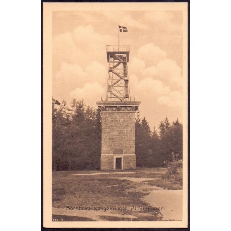 Bornholm. Kongemindet, Almindingen, ubrugt (Frits Sørensens 2601)