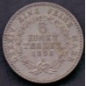 Tyskland-Germany. ANHALT-BERNBURG 1/6 Thaler 1856. KM85 Ag.
