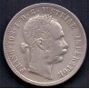 Østrig-Austria. 1878 Florin. KM2222. Ag.